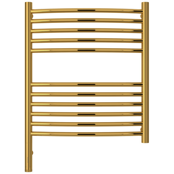 Полотенцесушитель электрический Сунержа Богема 3.1 П11 500x720 мм (выгнутая перемычка) 03-6002-6050 L, золото фото 2