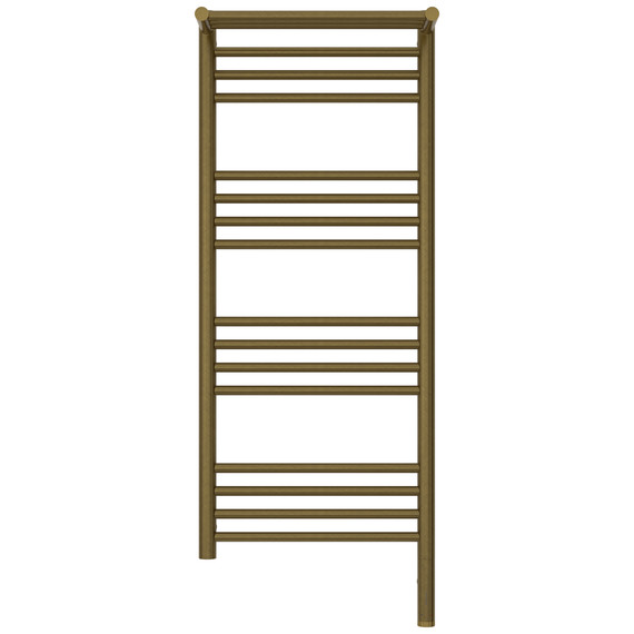 Полотенцесушитель электрический Сунержа Богема 3.1 с полкой П16 400x1120 мм 05-6007-1040 R, состаренная бронза фото 2