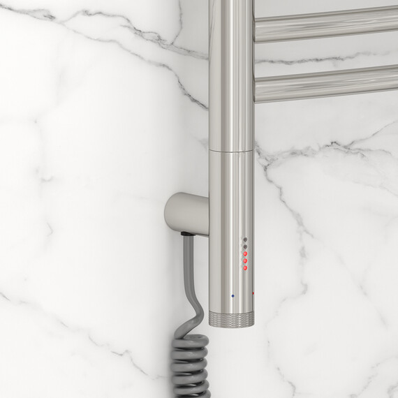 Полотенцесушитель электрический Сунержа Богема 3.1 П16 500x1120 мм (выгнутая перемычка) 00-6002-1050 L, хром фото 3