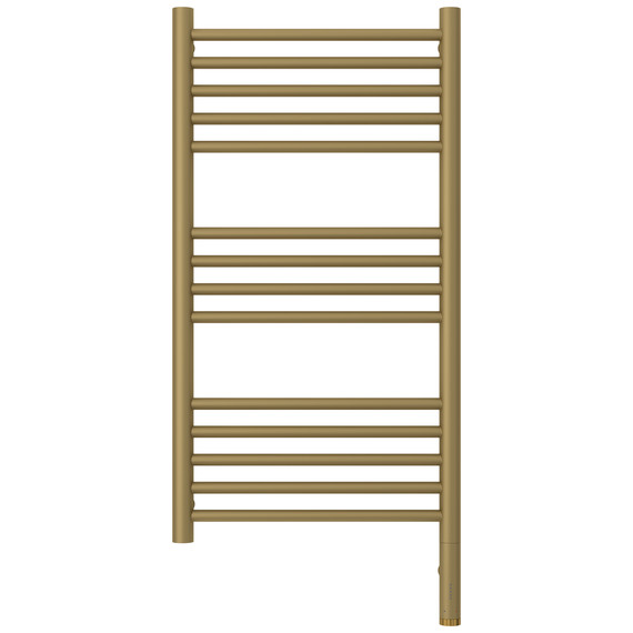 Полотенцесушитель электрический Сунержа Богема 3.1 П14 400x920 мм (прямая перемычка) 032-6005-8040 R, золото матовое фото 2