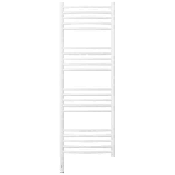 Полотенцесушитель электрический Сунержа Богема 3.1 П20 400x1320 мм (выгнутая перемычка) 30-6002-1240 L, белый матовый фото 2
