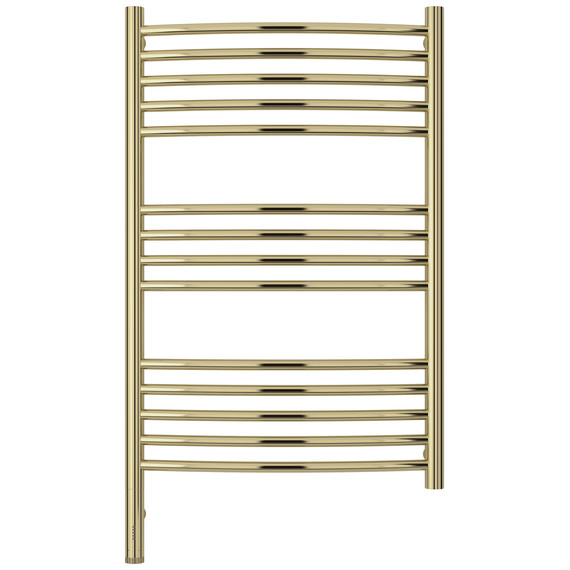 Полотенцесушитель электрический Сунержа Богема 3.1 П14 500x920 мм (выгнутая перемычка) 020-6002-8050 L, шампань фото 2