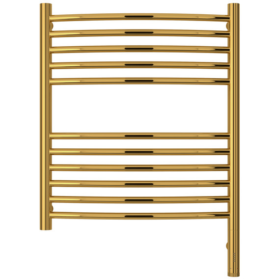 Полотенцесушитель электрический Сунержа Богема 3.1 П11 500x720 мм (выгнутая перемычка) 03-6003-6050 R, золото фото 2