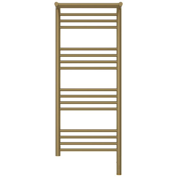 Полотенцесушитель электрический Сунержа Богема 3.1 с полкой П16 400x1120 мм 32-6007-1040 R, золотой шёлк фото 2