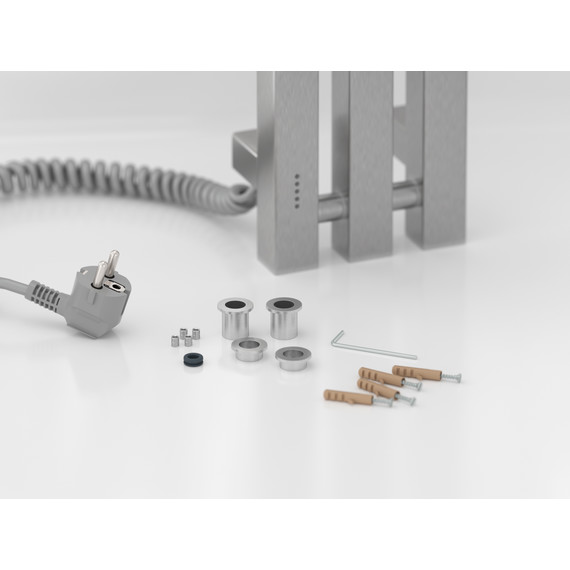 Полотенцесушитель электрический Сунержа Вердикт 4.0 П3 100x1200 мм 071-0852-1210 L, сатин фото 4