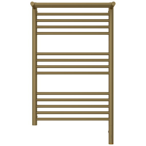 Полотенцесушитель электрический Сунержа Богема 3.1 с полкой П14 500x920 мм 032-6007-8050 R, золото матовое фото 2