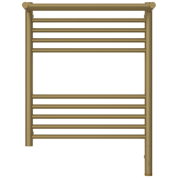 Полотенцесушитель электрический Сунержа Богема 3.1 с полкой П10 500x720 мм 32-6007-6050 R, золотой шёлк фото 2