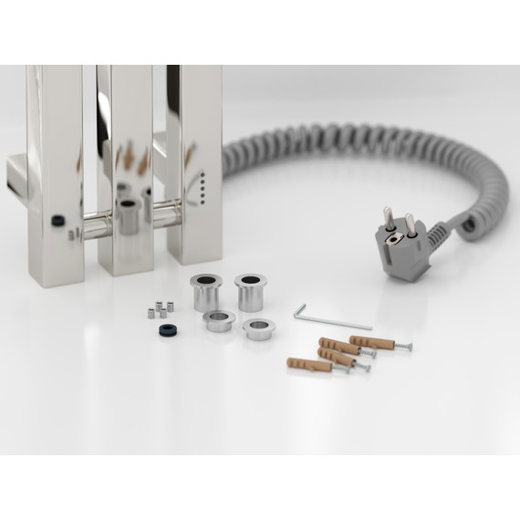 Полотенцесушитель электрический Сунержа Вердикт 4.0 П3 100x1200 мм 00-0851-1210 R, хром фото 5