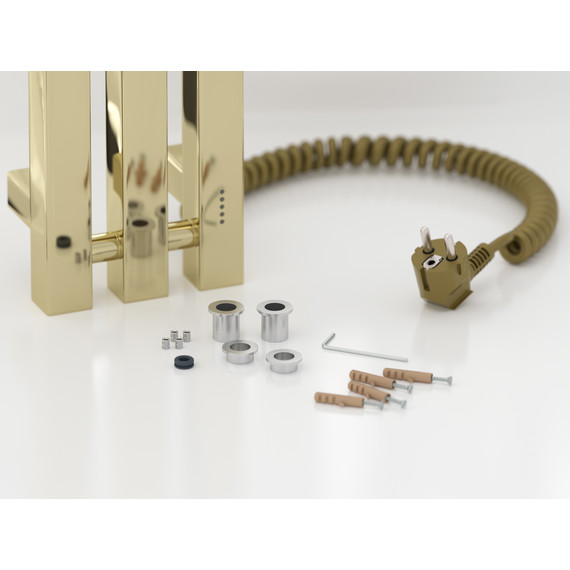 Полотенцесушитель электрический Сунержа Вердикт 4.0 П3 100x1200 мм 020-0851-1210 R, шампань фото 4