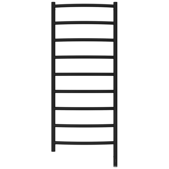 Полотенцесушитель электрический Сунержа Галант 3.1 П9 500x1320 мм 31-6001-1250 R, чёрный матовый фото 2