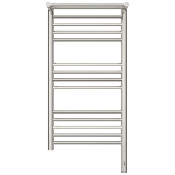 Полотенцесушитель электрический Сунержа Богема 3.1 с полкой П14 400x920 мм 00-6007-8040 R, хром фото 2