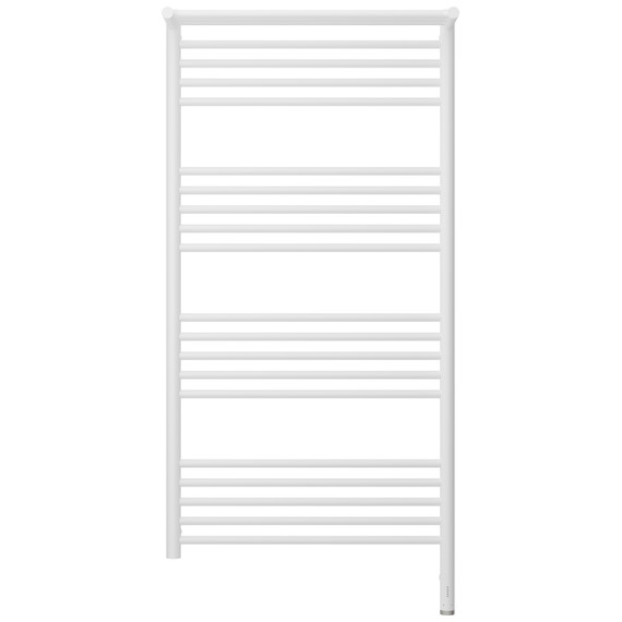 Полотенцесушитель электрический Сунержа Богема 3.1 с полкой П20 600x1320 мм 30-6007-1260 R, белый матовый фото 2