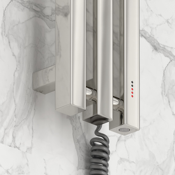 Полотенцесушитель электрический Сунержа Вердикт 4.0 П3 100x1200 мм 00-0851-1210 R, хром фото 4