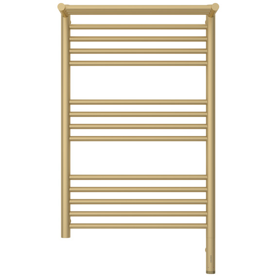 Полотенцесушитель электрический Сунержа Богема 3.1 с полкой П14 500x920 мм 022-6007-8050 R, шампань матовый фото 2