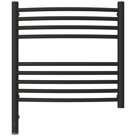 Полотенцесушитель электрический Сунержа Богема 3.0 П9 500x620 мм (выгнутая перемычка) 15-5802-5050 L, тёмный титан муар фото 2