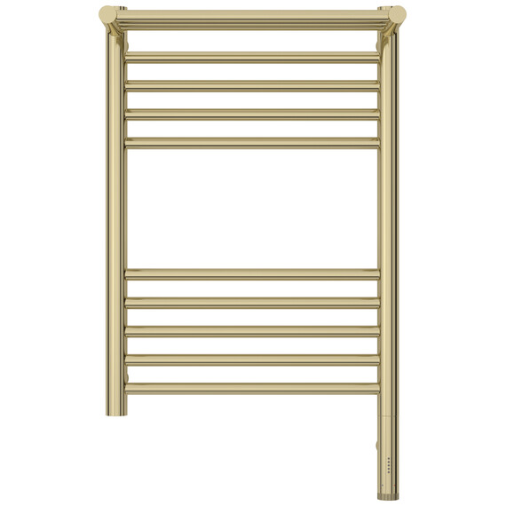 Полотенцесушитель электрический Сунержа Богема 3.1 с полкой П10 400x720 мм 020-6007-6040 R, шампань фото 2