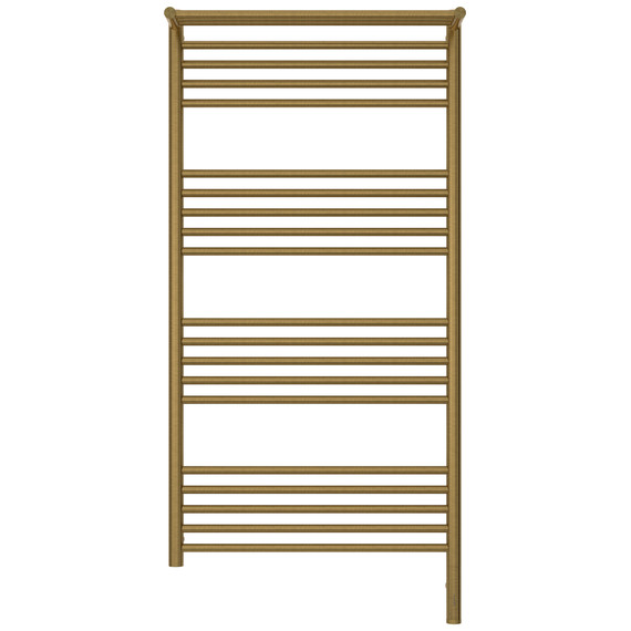 Полотенцесушитель электрический Сунержа Богема 3.1 с полкой П20 600x1320 мм 051-6007-1260 R, состаренная латунь фото 2