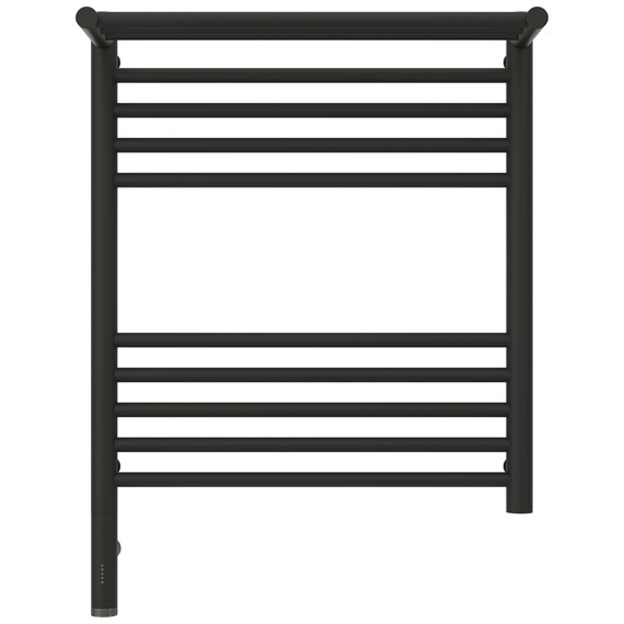 Полотенцесушитель электрический Сунержа Богема 3.0 с полкой П10 500x720 мм 15-5806-6050 L, тёмный титан муар фото 2