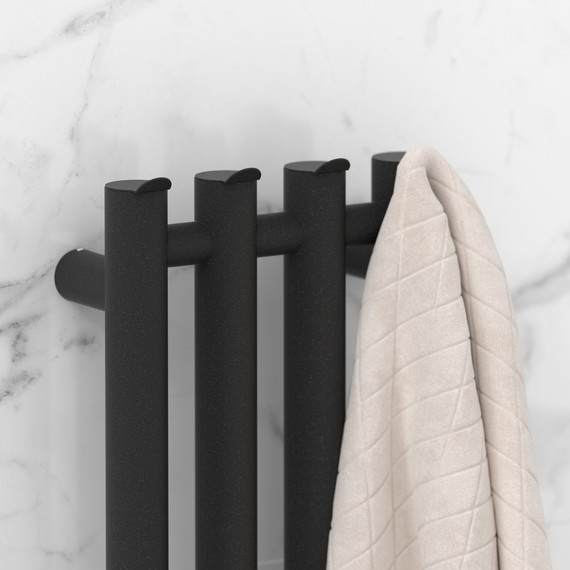 Полотенцесушитель электрический Сунержа Кантата 4.0 П4 150x1500 мм 15-0885-1559 R, тёмный титан муар фото 3