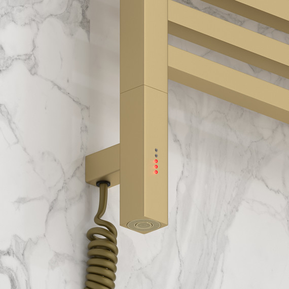 Полотенцесушитель электрический Сунержа Модус 3.1 П16 300x1120 мм 022-5900-1030 L, шампань матовый фото 3