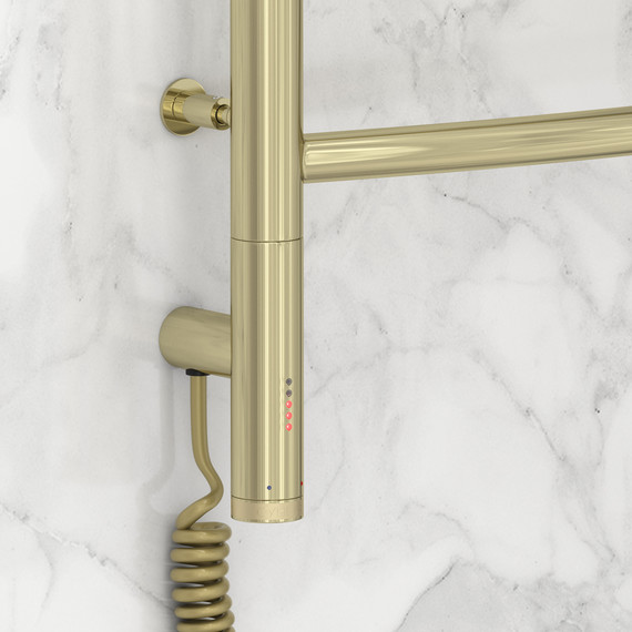 Полотенцесушитель электрический Сунержа Галант 3.0 П5 400x720 мм 020-5800-6040 L, шампань фото 3