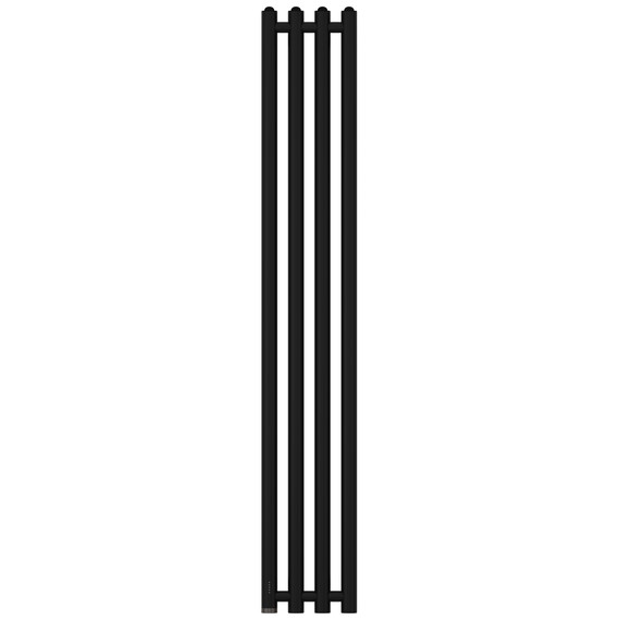 Полотенцесушитель электрический Сунержа Кантата 4.0 П4 150x1200 мм 31-0886-1259 L, чёрный матовый фото 2