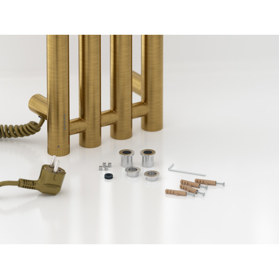 Полотенцесушитель электрический Сунержа Кантата 4.0 П4 150x1500 мм 051-0886-1559 L, состаренная латунь фото 4