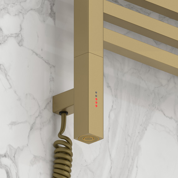 Полотенцесушитель электрический Сунержа Модус 3.1 П20 400x1320 мм 32-5900-1240 L, золотой шёлк фото 3