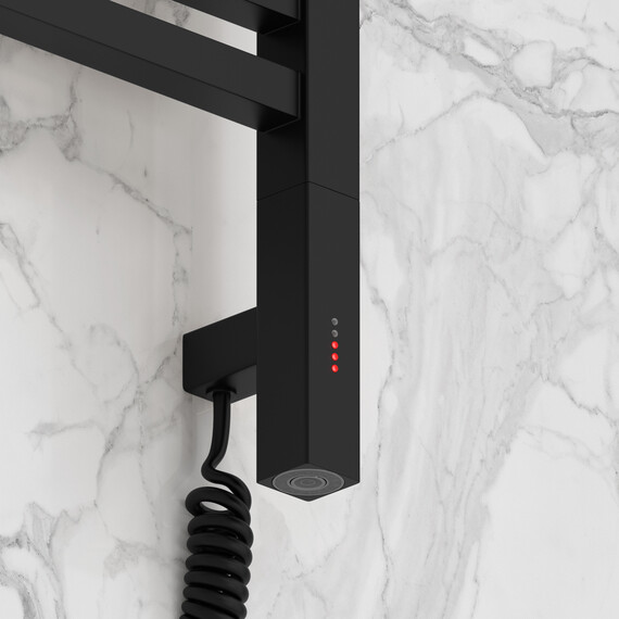 Полотенцесушитель электрический Сунержа Модус 3.1 П16 500x1120 мм 31-5901-1050 R, чёрный матовый фото 3