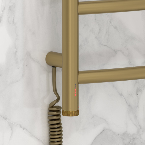 Полотенцесушитель электрический Сунержа Галант 4.0 П6 500x800 мм 32-0830-8050 L, золотой шёлк фото 3