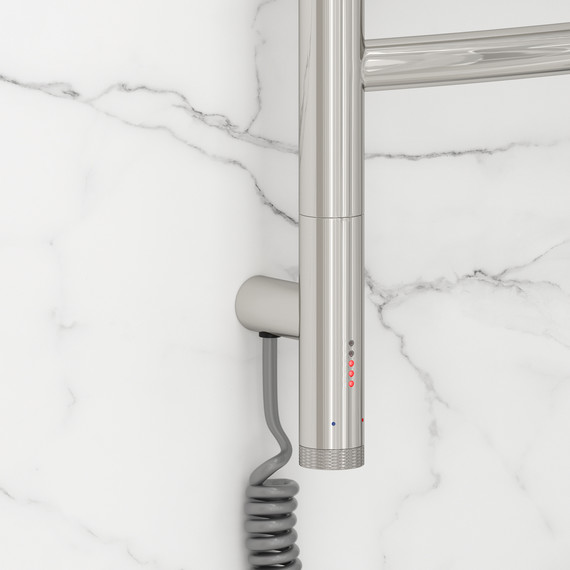 Полотенцесушитель электрический Сунержа Галант 3.1 П5 600x720 мм 00-6000-6060 L, хром фото 3