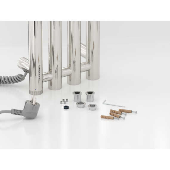 Полотенцесушитель электрический Сунержа Кантата 4.0 П4 150x1200 мм 00-0886-1259 L, хром фото 4