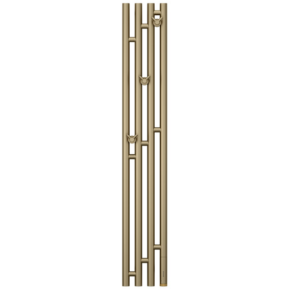 Полотенцесушитель электрический Сунержа Кантата 3.0 П4 150x1200 мм 32-5847-1216 R, золотой шёлк фото 2