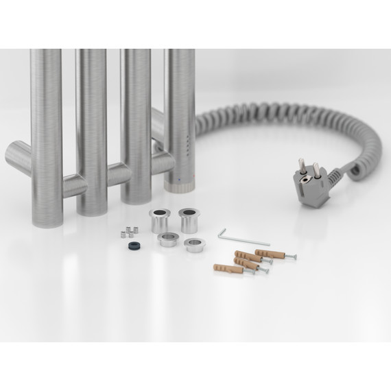 Полотенцесушитель электрический Сунержа Кантата 4.0 П4 150x1200 мм 071-0885-1259 R, сатин фото 4