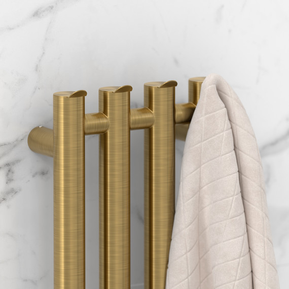 Полотенцесушитель электрический Сунержа Кантата 4.0 П4 150x1200 мм 051-0886-1259 L, состаренная латунь фото 3