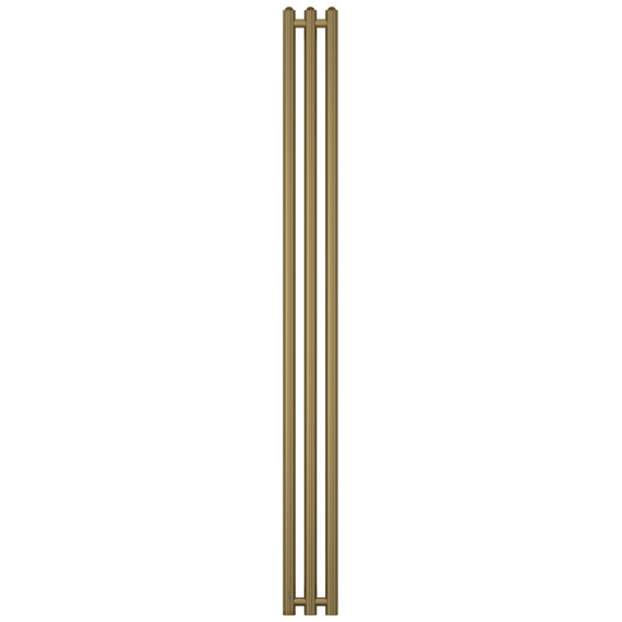 Полотенцесушитель электрический Сунержа Терция 4.0 П3 100x1500 мм 32-0884-1506 L, золотой шёлк фото 2