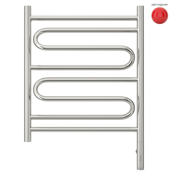 Полотенцесушитель электрический Сунержа Элегия 3.0 П8 500x720 мм 3020-5819-6050 R, транспортный красный фото 2
