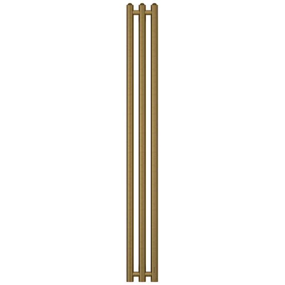 Полотенцесушитель электрический Сунержа Терция 4.0 П3 100x1200 мм 051-0883-1206 R, состаренная латунь фото 2