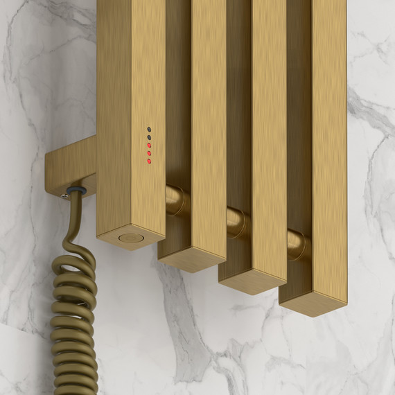 Полотенцесушитель электрический Сунержа Сатерленд 4.0 П4 150x1200 мм 051-0854-1215 L, состаренная латунь фото 3