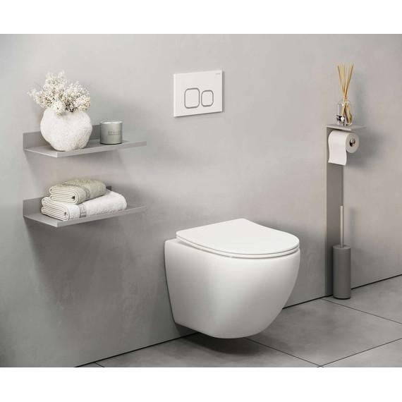 Кнопка смыва Grossman Cosmo 700.K31.02.000.000, белый глянец фото 4