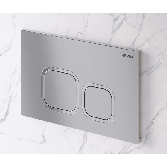 Кнопка смыва Grossman Cosmo 700.K31.02.110.110, хром матовый фото 3