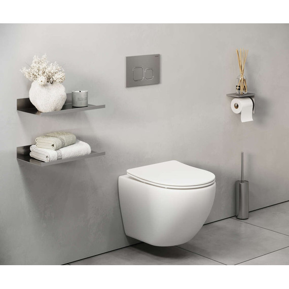 Кнопка смыва Grossman Cosmo 700.K31.02.110.110, хром матовый фото 4