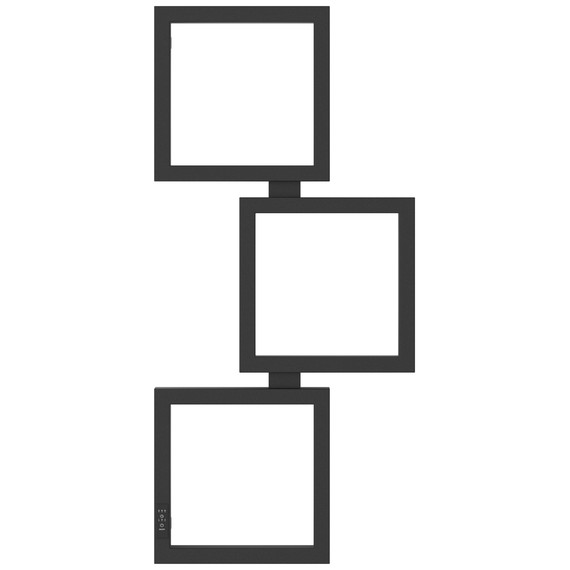 Полотенцесушитель электрический Сунержа Этюд П6 300x1050 мм 15-0846-1050 L, тёмный титан муар фото 2
