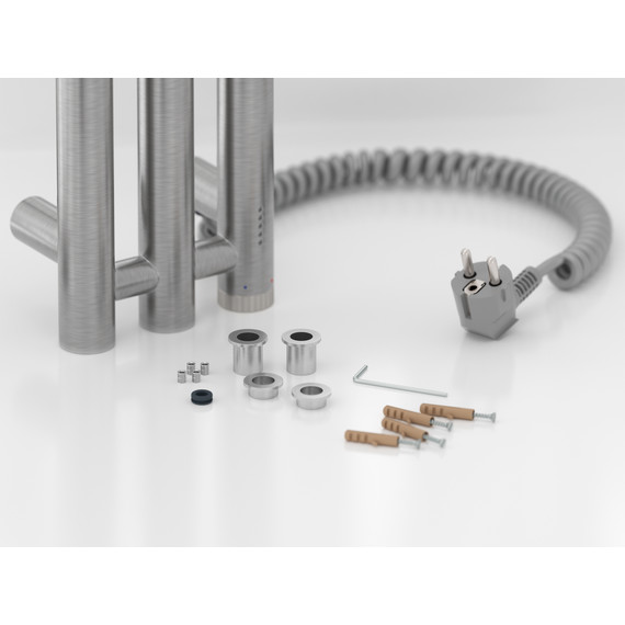 Полотенцесушитель электрический Сунержа Терция 4.0 П3 100x1500 мм 071-0883-1506 R, сатин фото 4