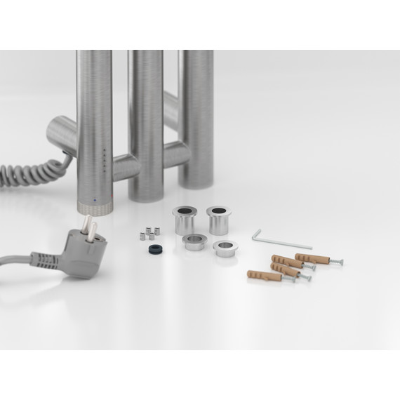 Полотенцесушитель электрический Сунержа Терция 4.0 П3 100x1500 мм 071-0884-1506 L, сатин фото 4