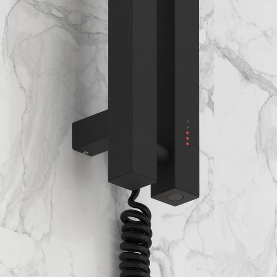 Полотенцесушитель электрический Сунержа Фьорд 4.0 П2 50x1200 мм 15-0855-1250 R, тёмный титан муар фото 3