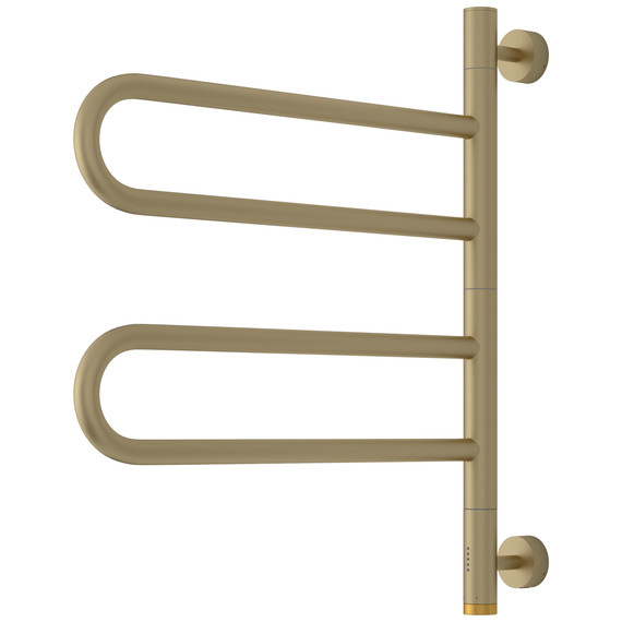Полотенцесушитель электрический Сунержа Парео 4.0 П4 550x570 мм 032-0823-0567, золото матовое фото 2