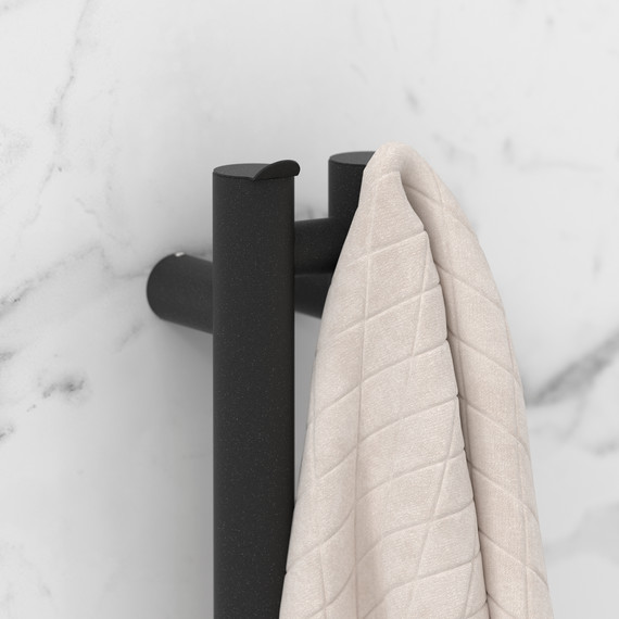 Полотенцесушитель электрический Сунержа Нюанс 4.0 П2 50x1200 мм 15-0881-1253 R, тёмный титан муар фото 3