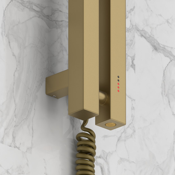 Полотенцесушитель электрический Сунержа Фьорд 4.0 П2 50x1200 мм 32-0855-1250 R, золотой шёлк фото 3