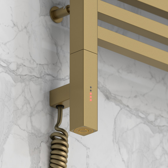 Полотенцесушитель электрический Сунержа Модус 3.0 П20 500x1320 мм 32-5700-1250 L, золотой шёлк фото 3